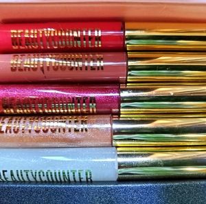 5 Beautycounter  mini lip glosses